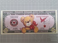 Love banknote