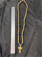 Cross Trade Pendant Necklace