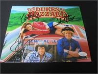 Dukes of Hazzard cast signed 8x10 photo JSA COA