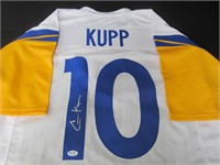 Cooper Kupp signed football jersey COA