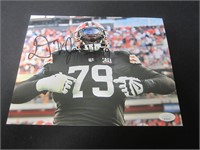 Dawand Jones Signed 8x10 Photo JSA COA