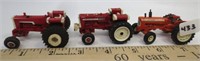 3 tractors, IH, Cockshutt 1950-T, AC D19