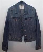 girls Garage denim jacket size large