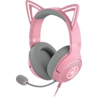 Razer Kraken Kitty V2 USB Wired RGB Headset: Chrom