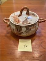 Decorative bowl, sign by artist #17