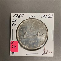 1964 RCM Silver Dollar MS63
