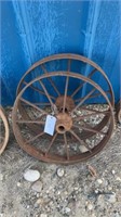 2- 23" Iron Wheels