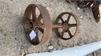 Iron Axle w/ 14" Wheels