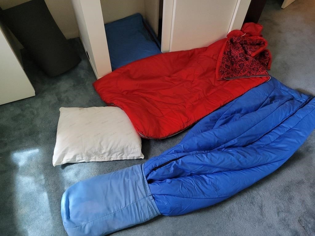 Three Sleeping Bags