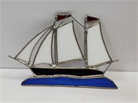 Stained Glass Sailing Ship