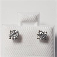 $2000 14K  Diamond (0.68Ct,Si1-2,H-I) Earrings