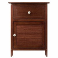 EUGENE ACCENT TABLE WALNUT 18.90 X 14.96 X 25