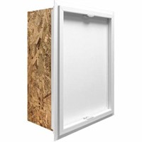 ALL WEATHER WINDOWS PVC ATTIC HATCH R60 22.25 X