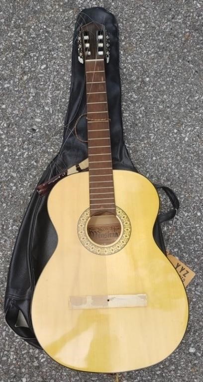Acoustic Guitar Made In German Democratic Republic