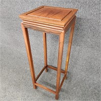 Chinese Rosewood Pedestal Plant Stand
