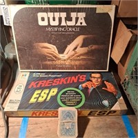 Ouija Board, Kreskin’s Game, Antique Deck of Cards