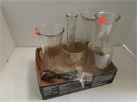 5 ct. - Glass Vases