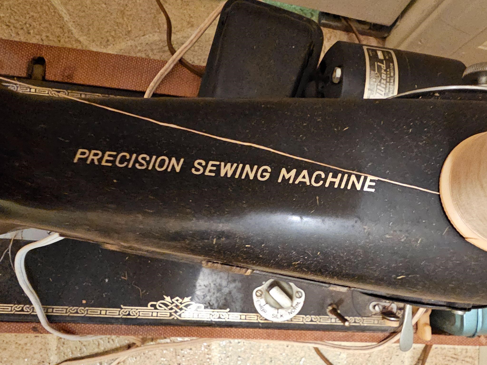 Wizard Precision Sewing Machine Vintage