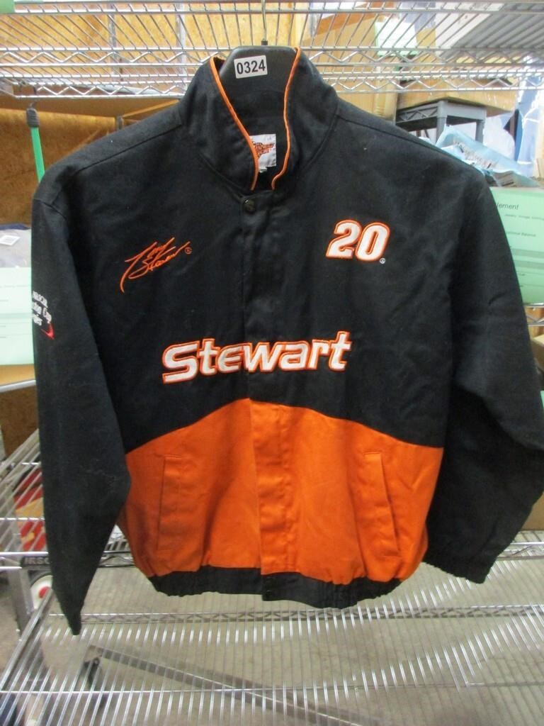 Stewart/NASCAR canvas team jacket