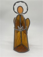 Leaded Stained Glass Angel Figurine