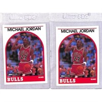 (2) Vintage Michael Jordan Cards