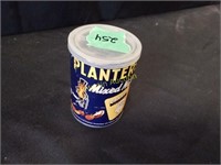Planters Mixed Nuts Can w/ "Wizzer Top"1965