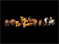 13-Wagner Handwork Kunstlerschutz Flocked Animals