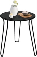 Outdoor Side Tables, Weather Resistant Anti-Rust O