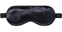 Slip Silk Sleep Mask, Black (One Size)