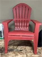 Plastic Lawn Chair Damaged