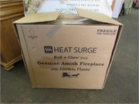 New Heat Surge Amish Fireplace