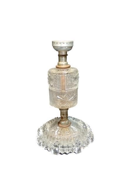 Elegant Glass Lamp Base