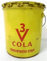 3V Cola 5 Gal pail with lid