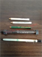 Advertising pens and pencils John Deere..