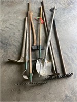 9 pc. - Shovel & Garden Tools