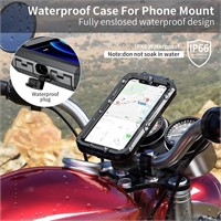 Kewig Bike Phone Mount Waterproof, Motorcycle