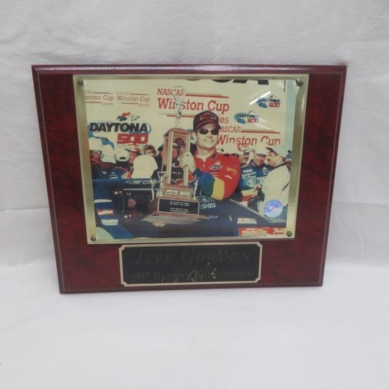 Jeff Gordon 1997 Daytona 500 Champion Plaque