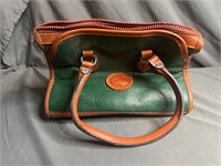 Vintage Dooney Bourke Purse Dark Green