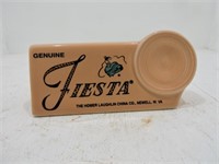 Fiesta Post 86 shelf sign, apricot