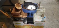 Box Lot Of Assorted Kitchen Items, Dishware,