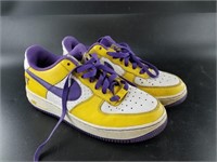 Pair of Nike Airforce I Kobe Bryant #24 LA Lakers