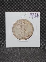 1936 Walking Liberty Half Dollar