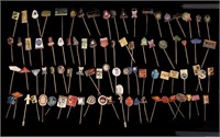 85 Vintage Foreign Gold Tone Stick/Hat Pins