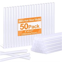 50 Pack Mini Hot Glue Sticks,