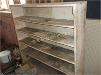 Wood shelf