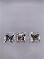 NEW BUTTERFLY CHARM LOT OF 3