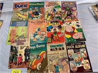 LARGE GROUP OF VINTAGE COMIC BOOKS