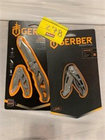 (2) SEALED GERBER KNIVES