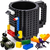 16OZ Kids DIY Building Block Mug x4