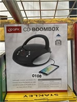 GOX CD BOOMBOX RETAIL $30